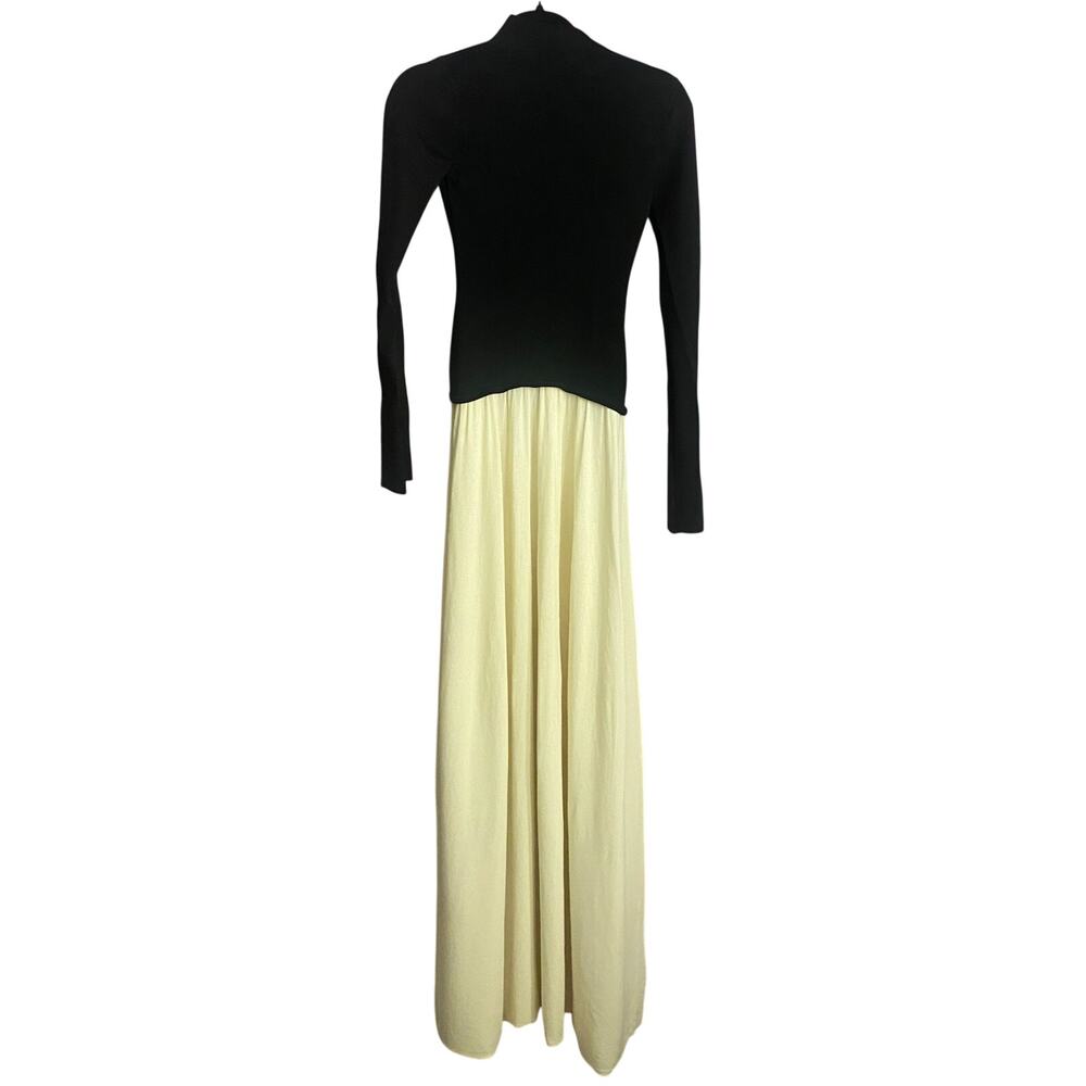 NWT Solid & Striped Soglio Dress Knit Black Cream Ecru Noir Small S - Picture 5 of 6
